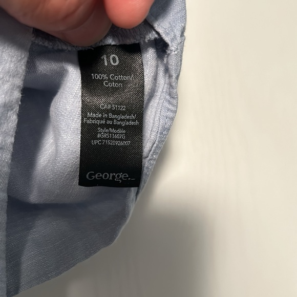 👧Girls Shirt/Vest. Size 10. George - Picture 4 of 4